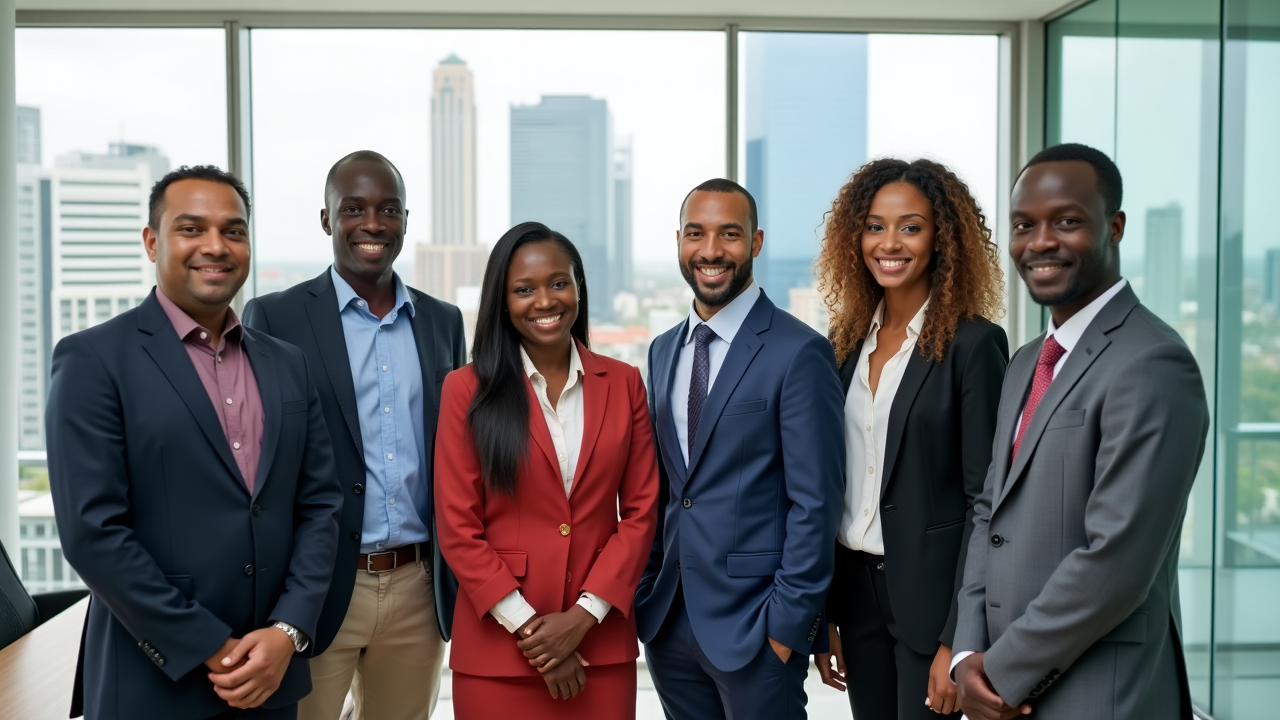 About InvestWise Tanzania team discussing investment education